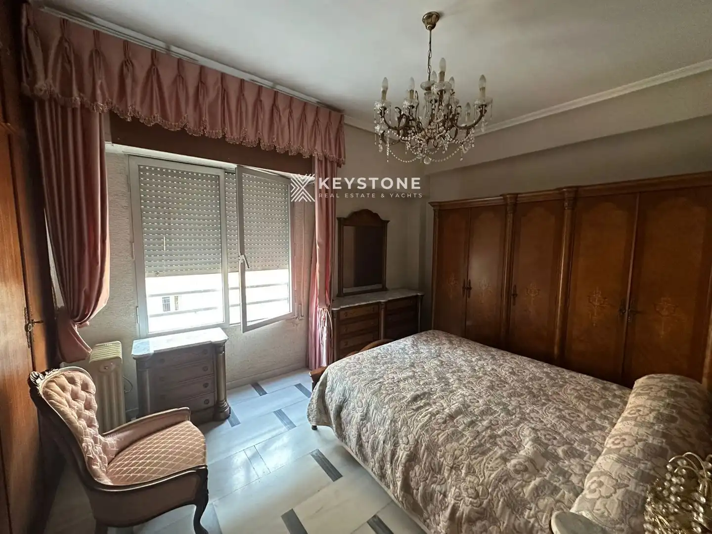 Bedroom of Flat for sale in Alicante / Alacant  with Heating, Terrace and Furnished