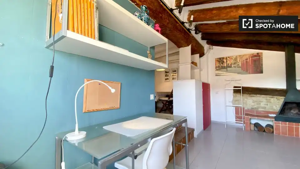 Appartamento con terrazza in affitto a Ciutat Vella, imagen 8