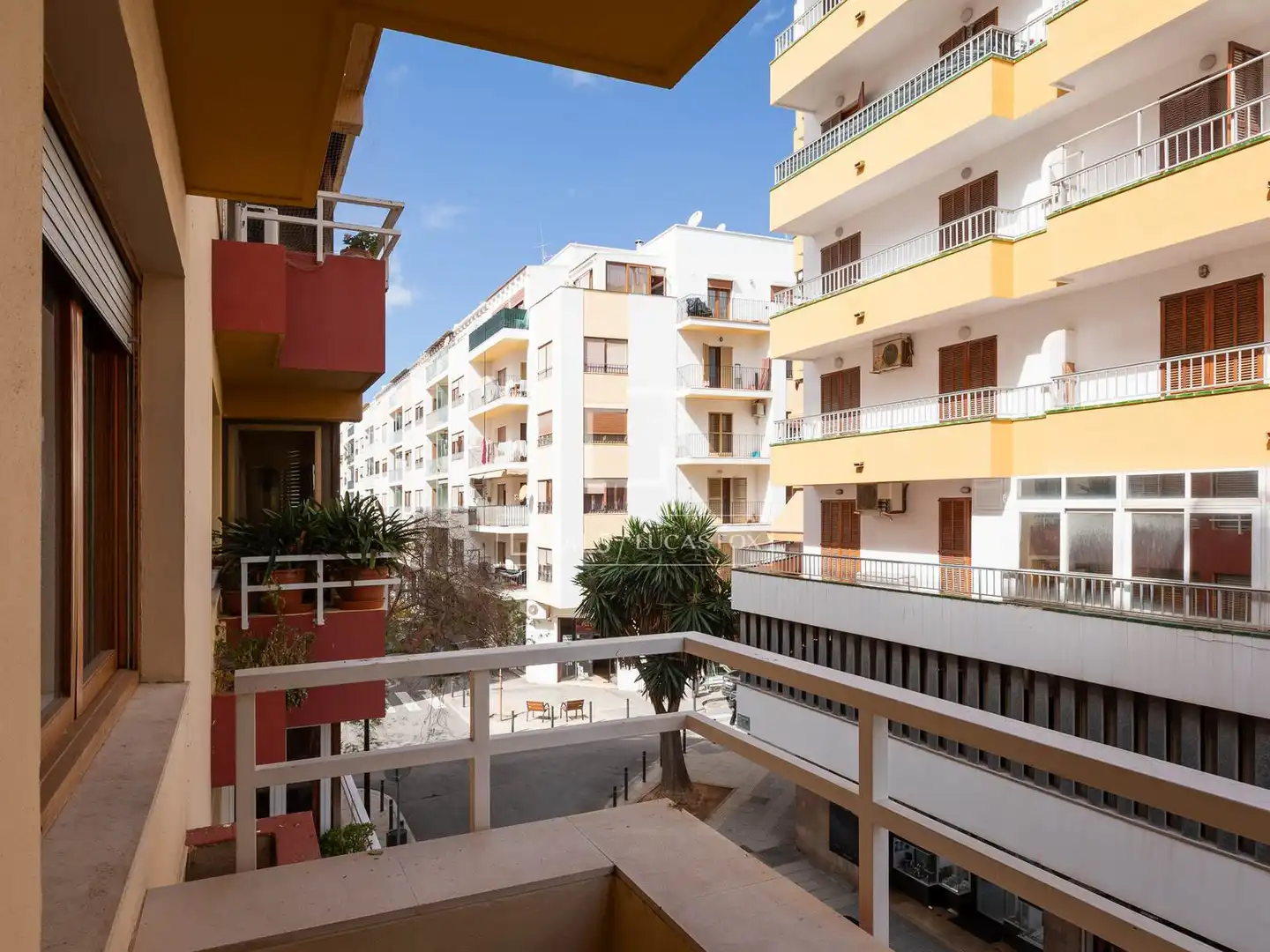 Balcony of Flat for sale in Eivissa  with Air Conditioner, Terrace and Furnished