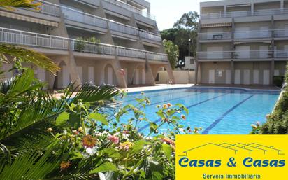 Swimming pool of Flat for sale in L'Escala  with Air Conditioner, Private garden and Terrace