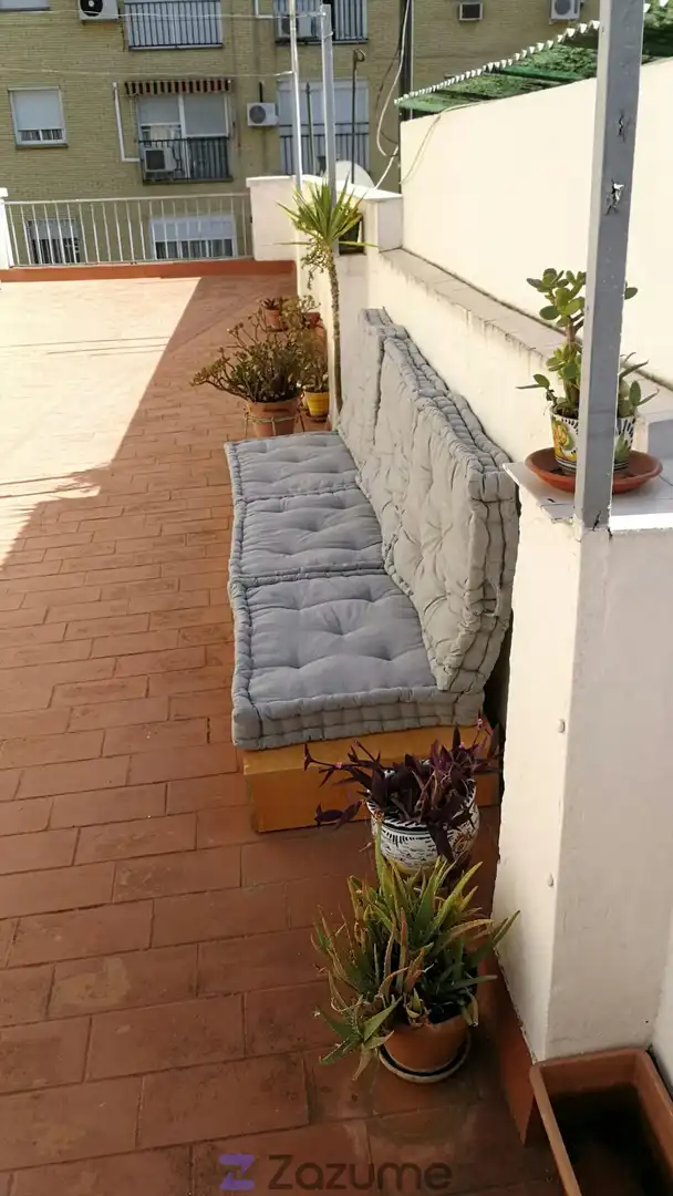 Terraza de Casa adosada de alquiler en Sevilla con Aire acondicionado, Terraza y Amueblado