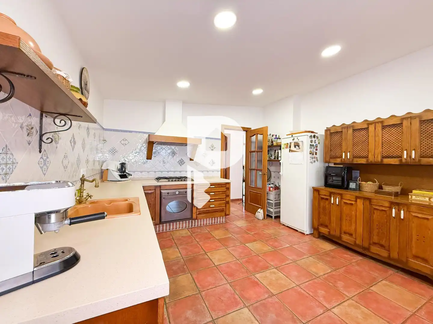 Kitchen of Houses for sale in Rubí  with Private garden, Terrace and Balcony
