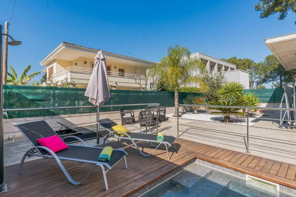 Terrassa de Casa o xalet en venda en Muro amb Aire condicionat, Jardí privat i Terrassa