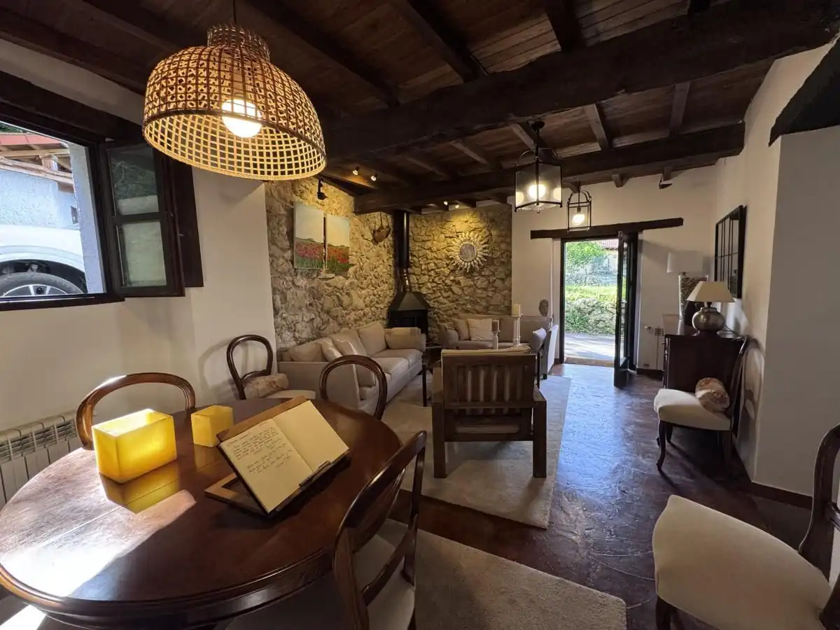 Living room of Detached homes for sale in Llanes  with Heating, Private garden and Terrace