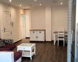 Living room of Flat to rent in  Almería Capital  with Air Conditioner, Furnished and Oven