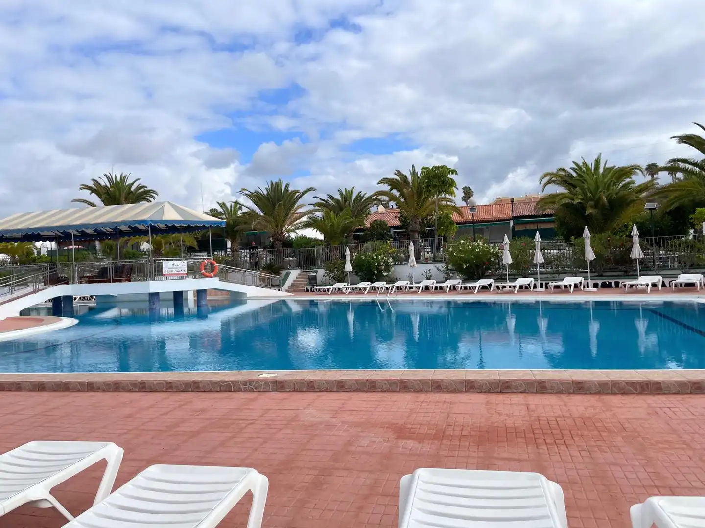 Swimming pool of Houses for rent in San Bartolomé de Tirajana  with Air Conditioner, Terrace and Furnished