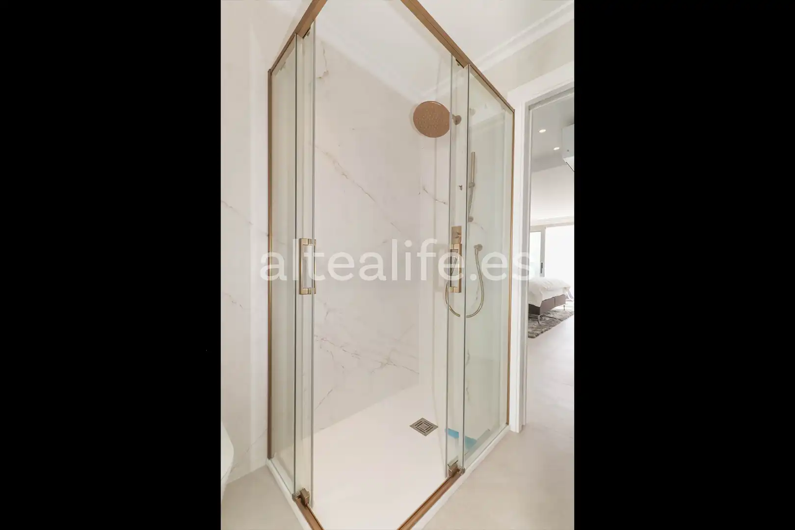 Baño de Casa o chalet en venta en Altea con Aire acondicionado, Jardín privado y Terraza