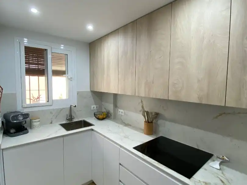 Kitchen of Attic for sale in Rincón de la Victoria  with Air Conditioner, Terrace and Balcony