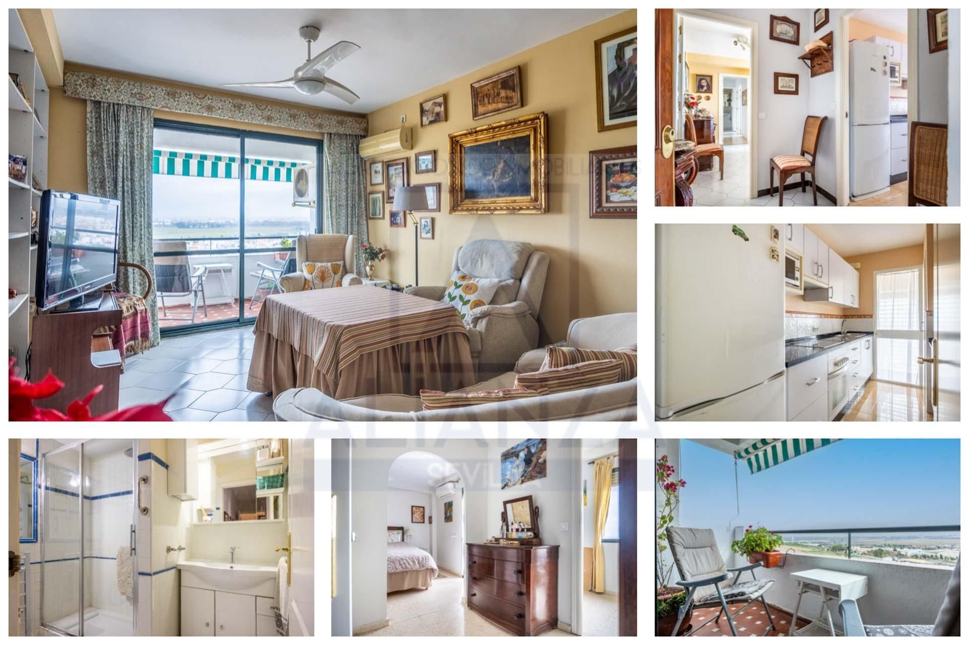 Bedroom of Flat for sale in Camas  with Terrace, Balcony and Community pool