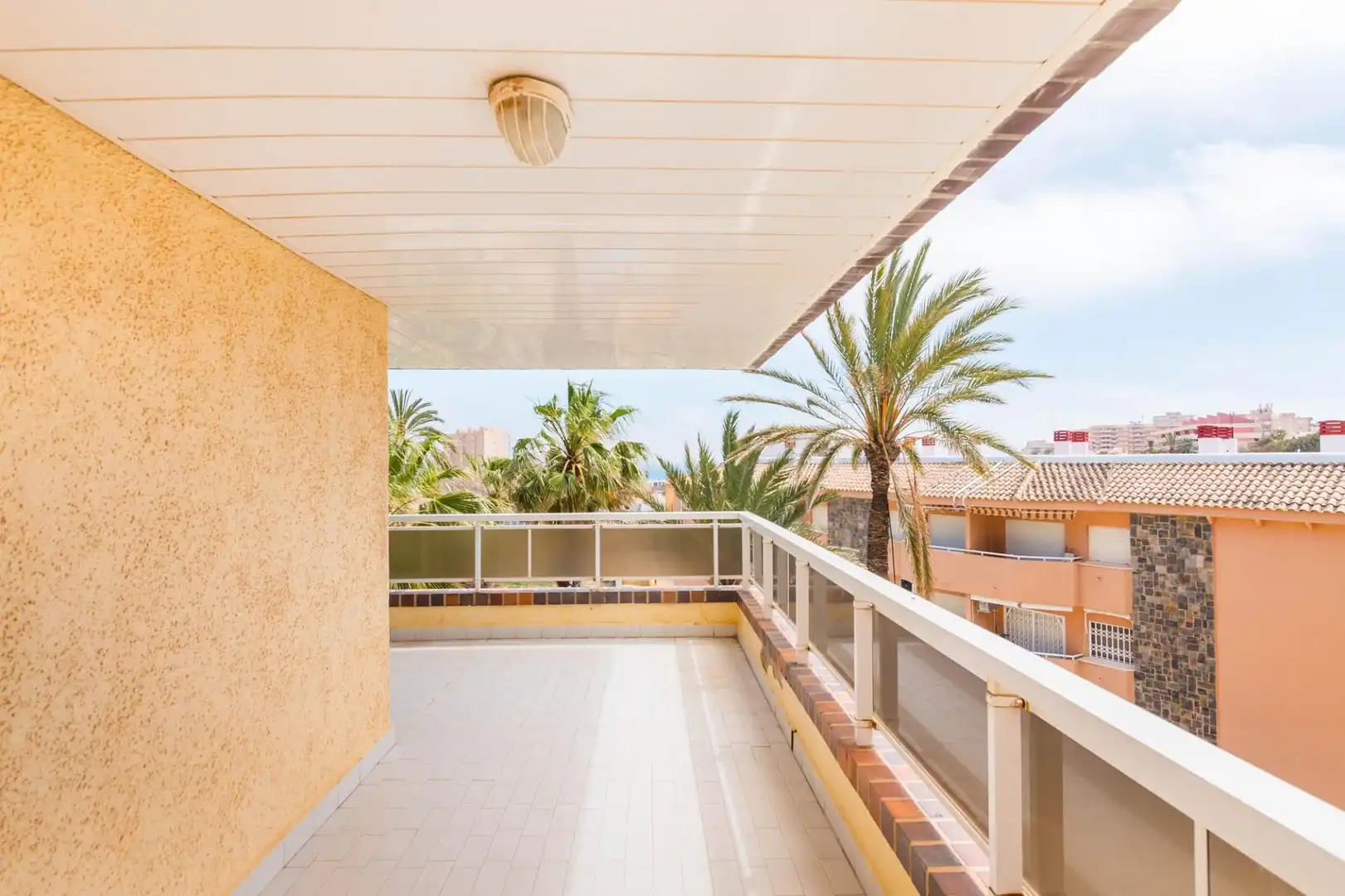 Terrace of Flat for sale in La Manga del Mar Menor  with Heating, Private garden and Terrace