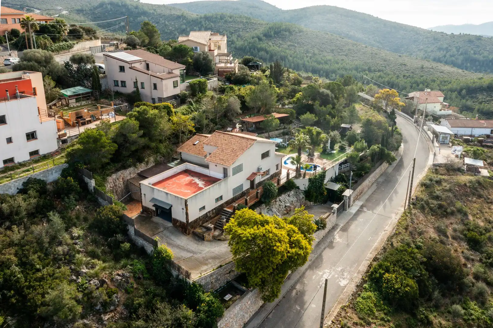 Vista exterior de Casa o xalet en venda en Olivella amb Aire condicionat, Calefacció i Jardí privat