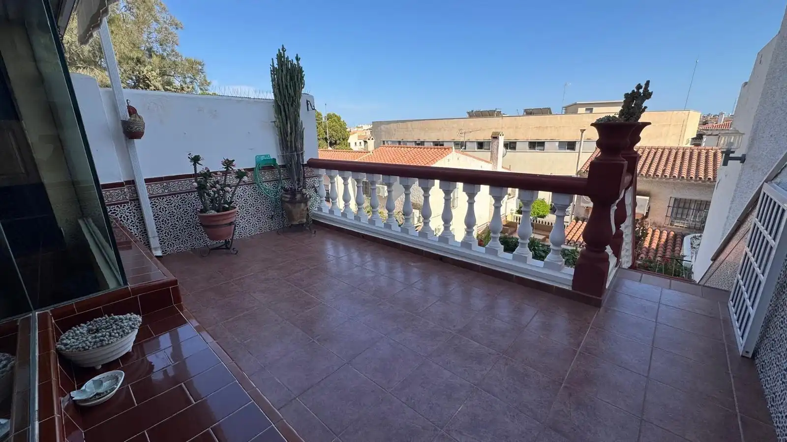 Terrassa de Casa adosada en venda en Rincón de la Victoria amb Aire condicionat, Terrassa i Traster