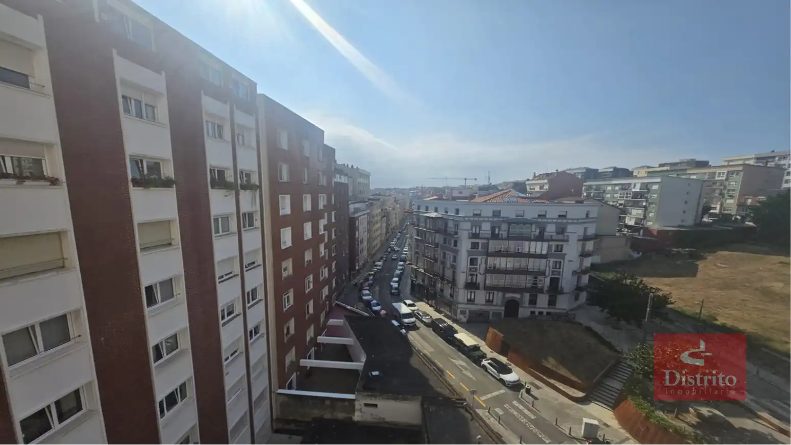 Vista exterior de Pis de lloguer en Santander amb Calefacció i Moblat