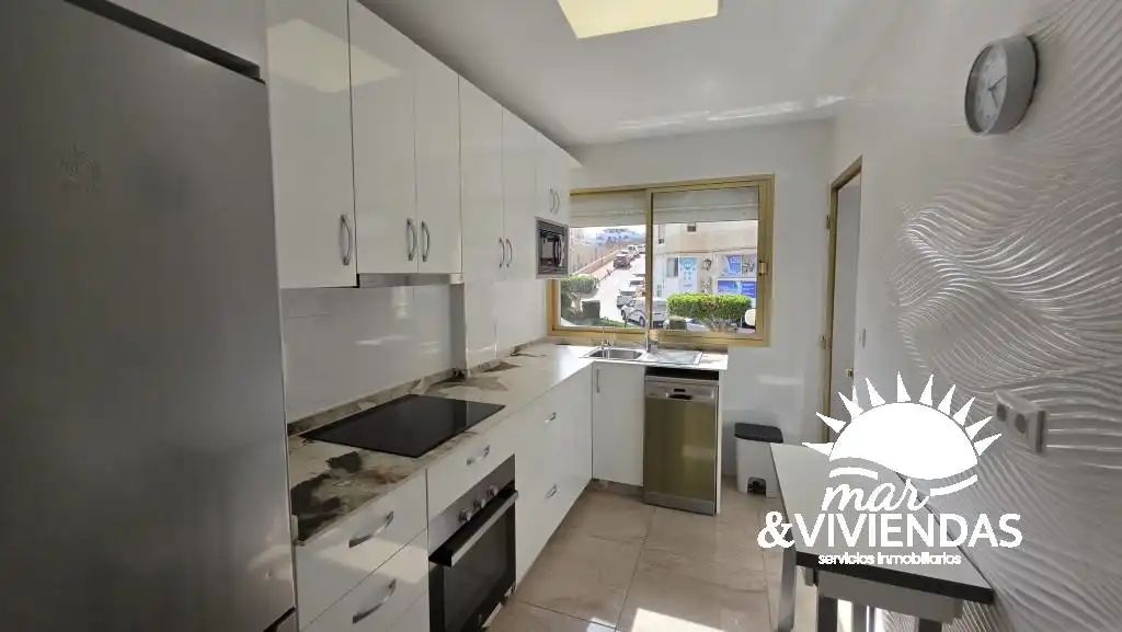 Kitchen of Flat for sale in Garrucha  with Air Conditioner, Heating and Terrace