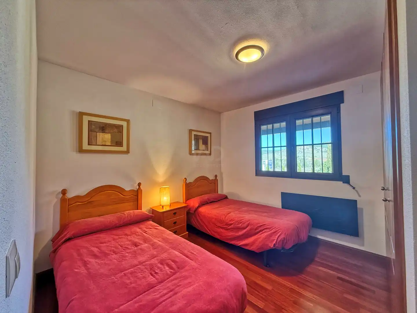 Bedroom of Flat for sale in Alcalá de la Selva  with Heating