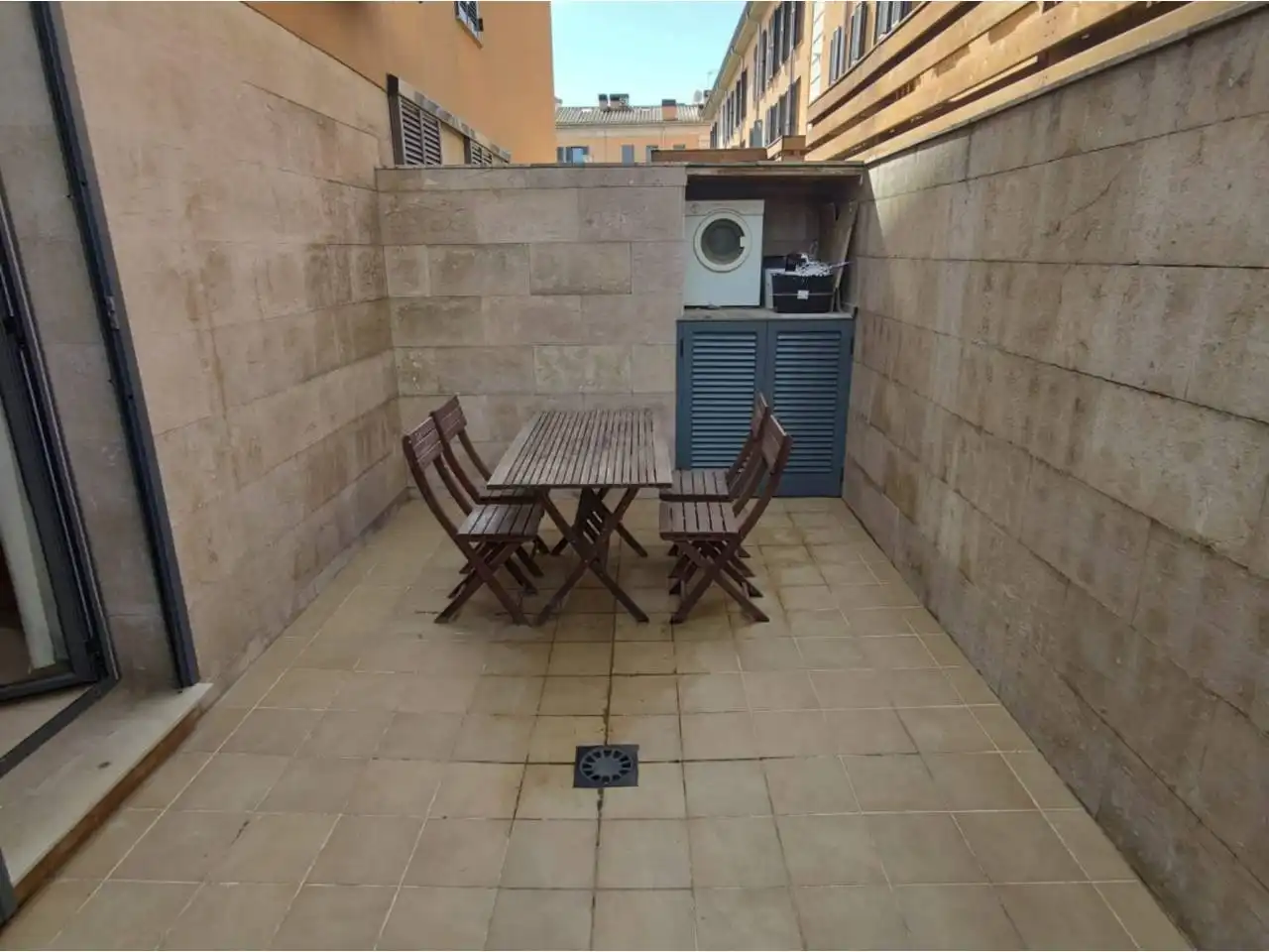 Terrasse von Wohnung zum Verkauf in Fornells de la Selva mit Klimaanlage, Heizung und Terrasse