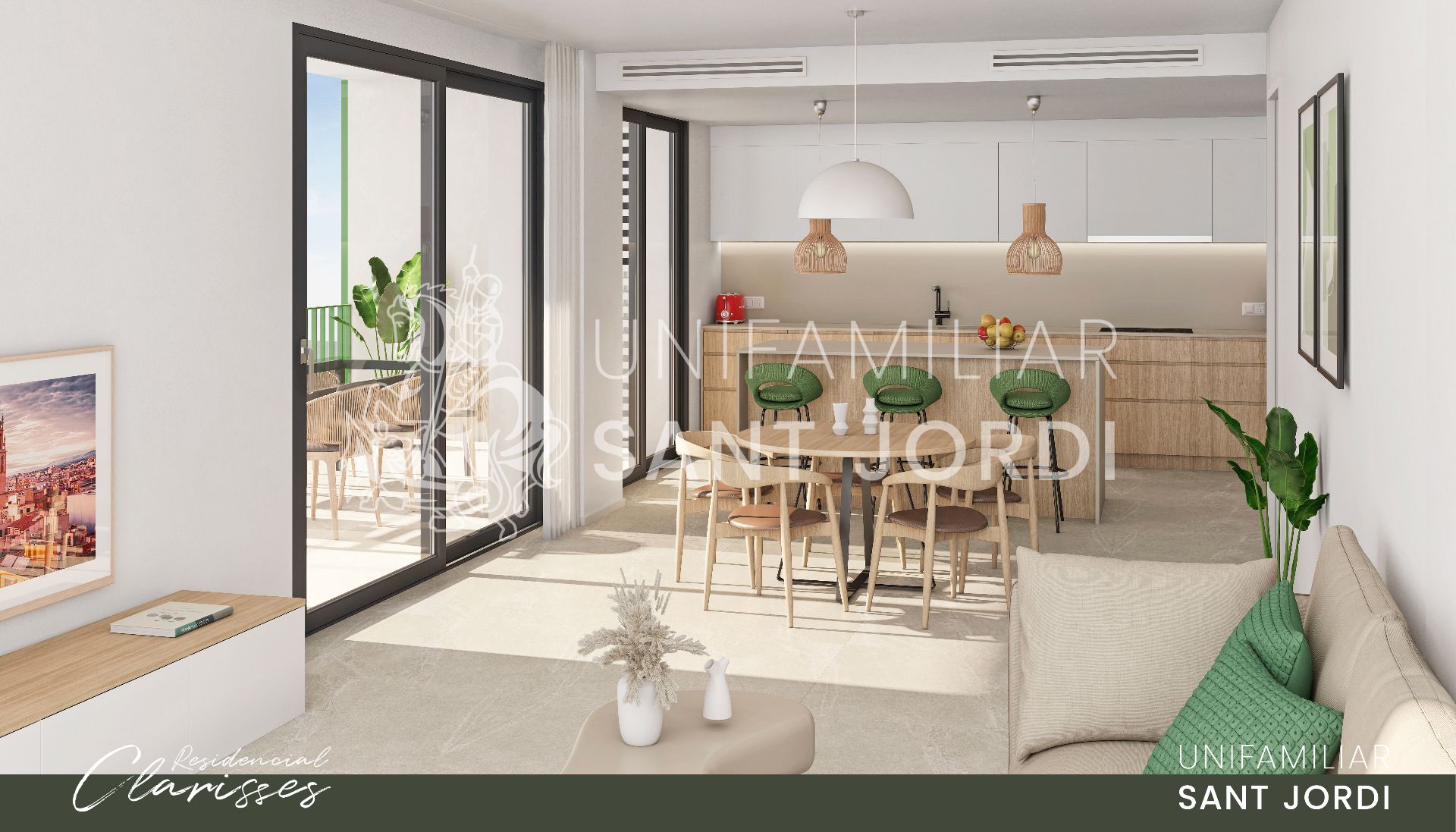 Living room of Flat for sale in Reus  with Air Conditioner, Heating and Parquet flooring