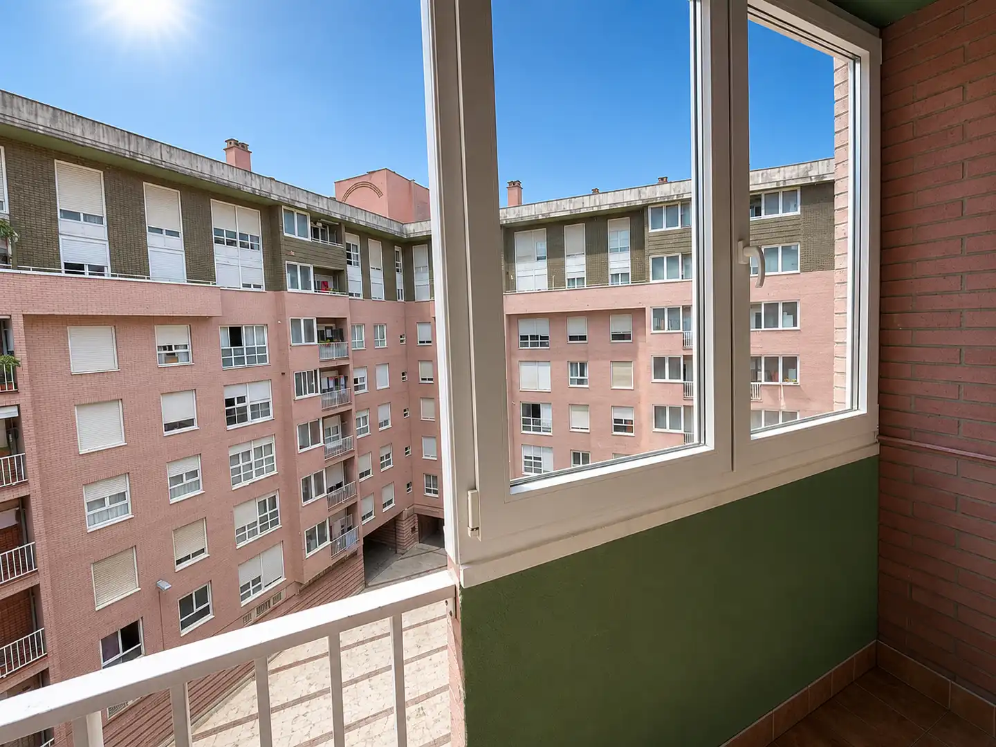 Balcony of Flat for sale in Torrelavega   with Heating, Terrace and Storage room