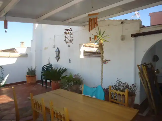 Terraza de Dúplex de alquiler en Granada con Calefacción, Terraza y Amueblado