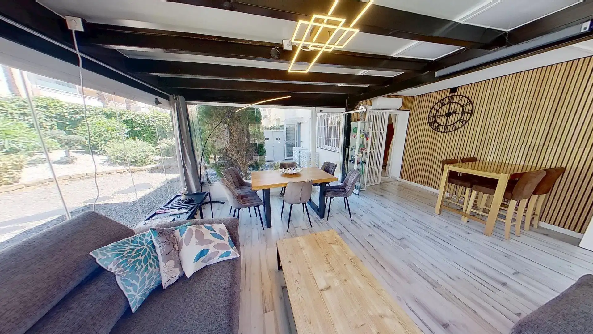 Terrace of Flat for sale in Benalmádena  with Air Conditioner, Private garden and Community pool