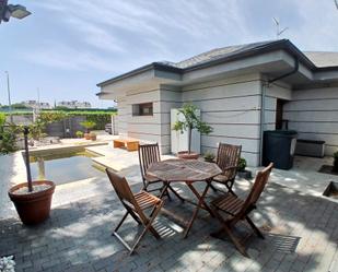 Terrace of Single-family semi-detached for sale in Collado Villalba  with Air Conditioner, Heating and Private garden
