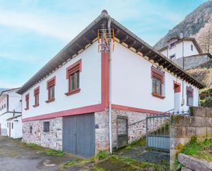 Vista exterior de Casa o xalet en venda en Somiedo amb Calefacció, Jardí privat i Terrassa