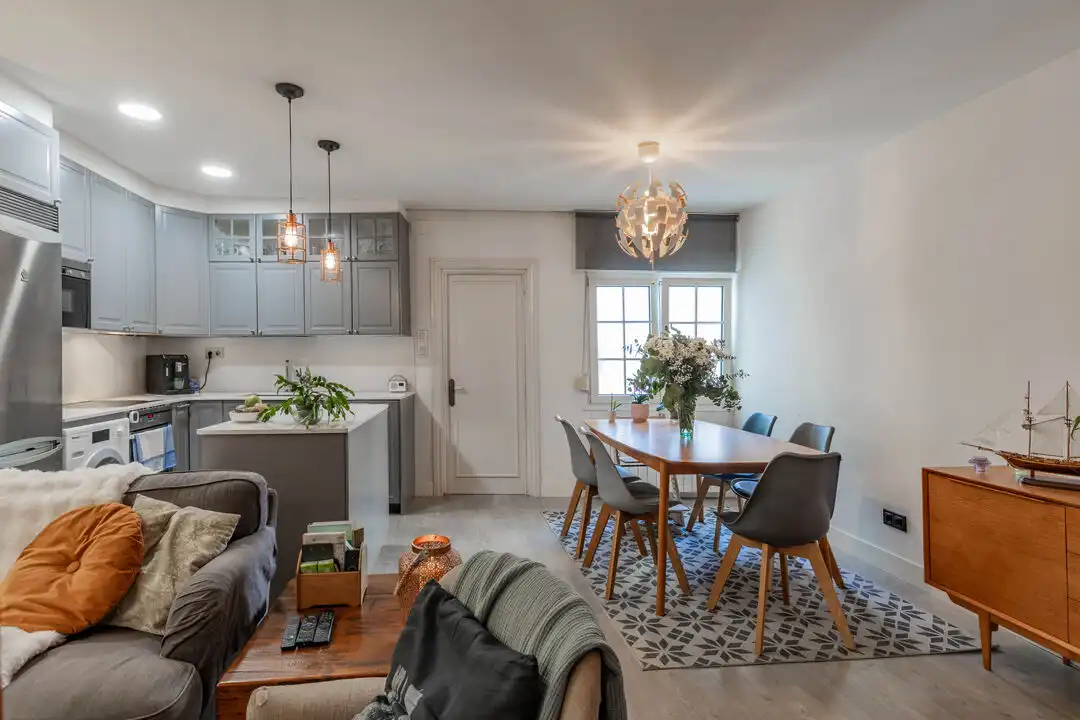 Comedor de Piso en venta en Donostia - San Sebastián  con Calefacción y Trastero