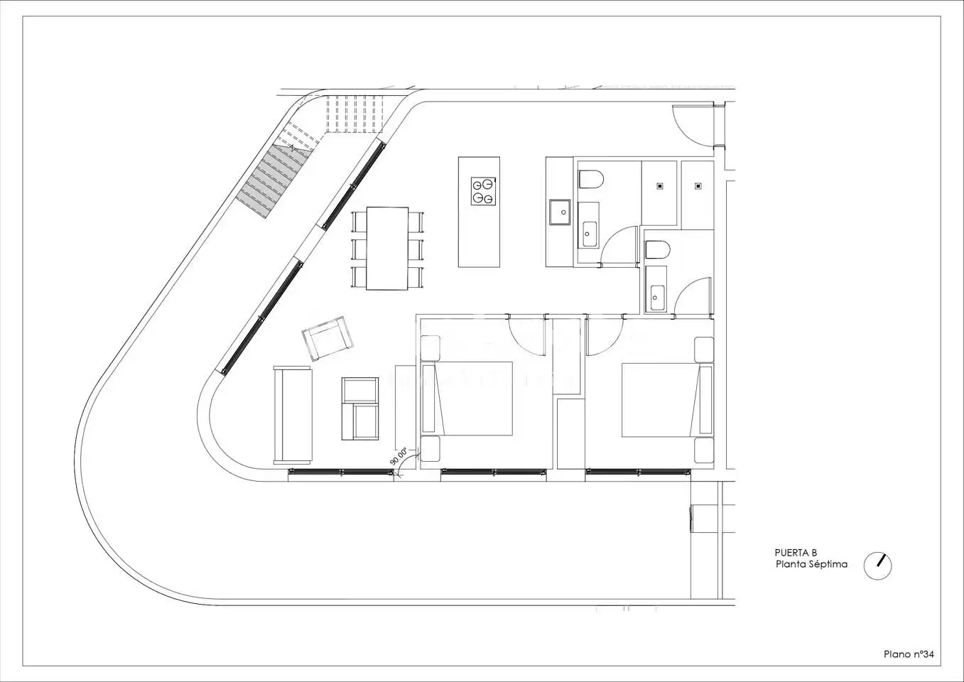Attique avec piscine à vendre à Madrid, imagen 18