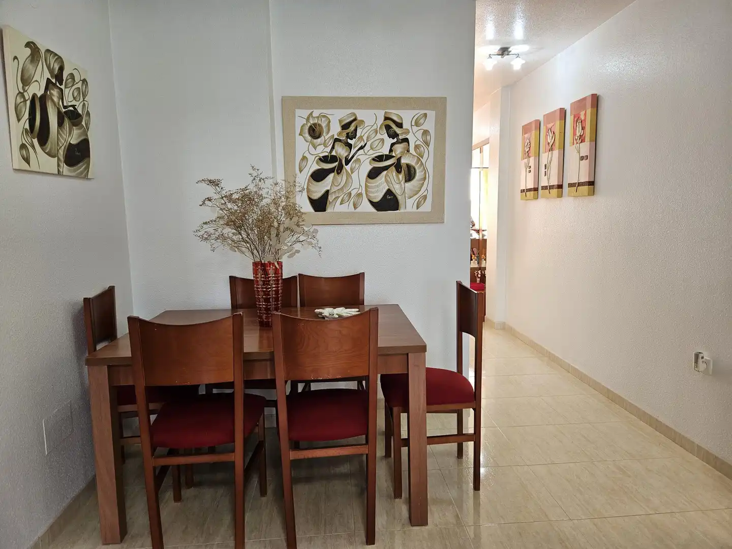 Dining room of Apartments for rent in Águilas  with Air Conditioner and Balcony