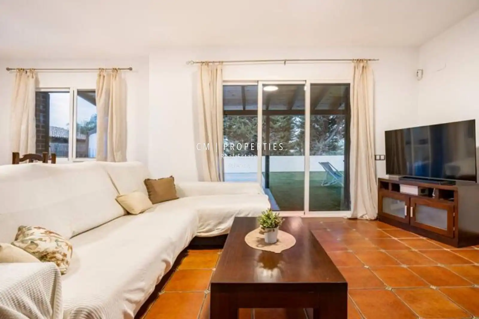 Living room of Houses for rent in Riba-roja de Túria  with Air Conditioner, Heating and Terrace