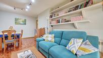 Living room of Flat for sale in Burlada / Burlata  with Heating, Parquet flooring and Terrace