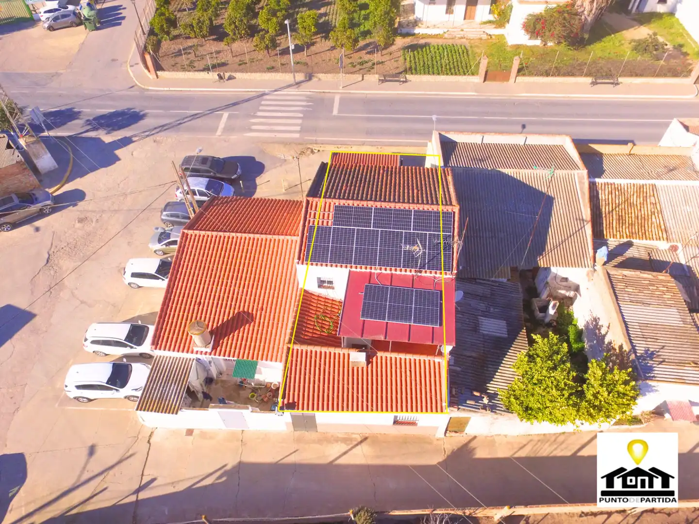 Vista exterior de Casa o chalet en venta en Villarrasa con Aire acondicionado, Terraza y Trastero