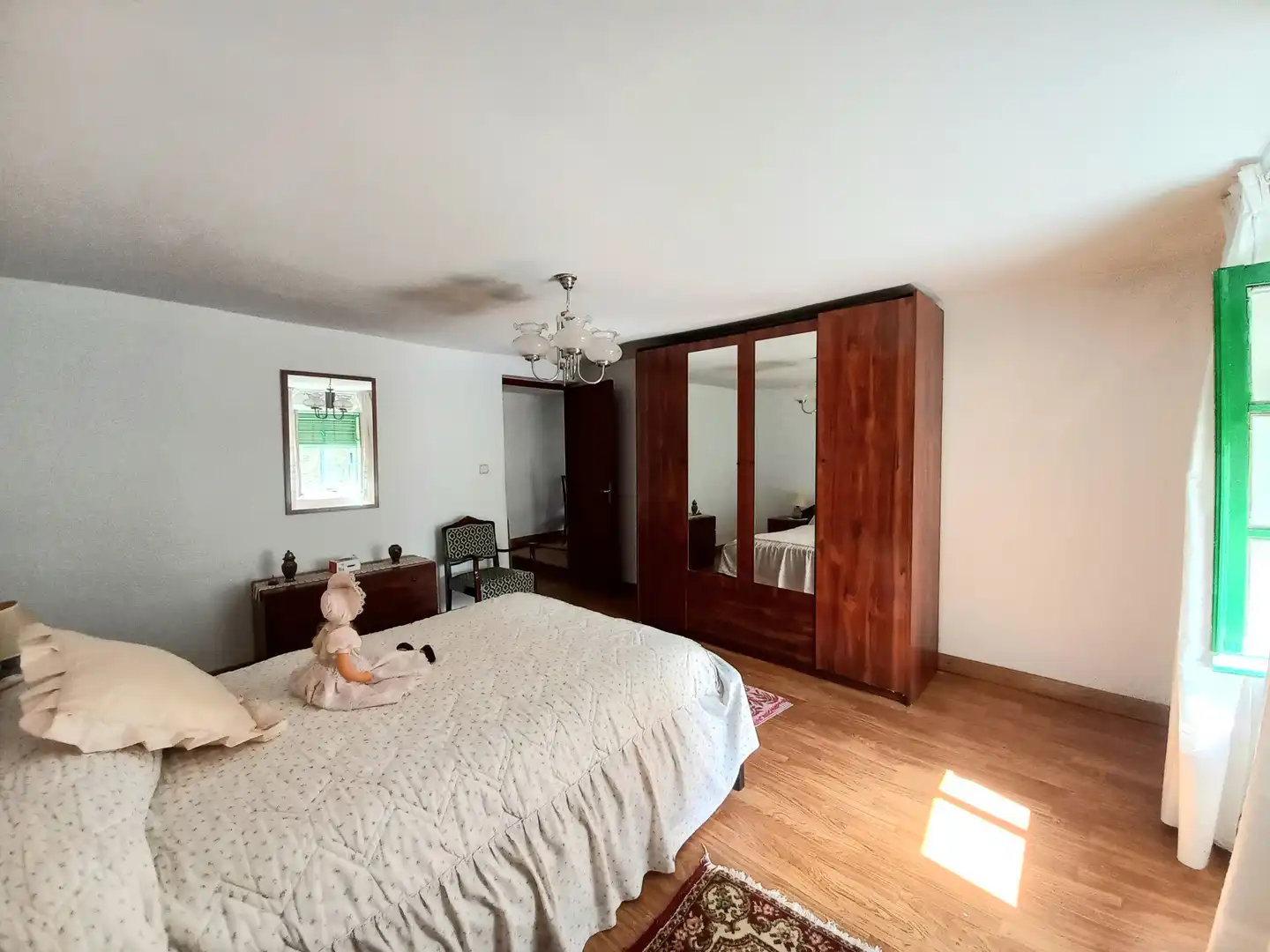 Bedroom of Detached homes for sale in Madrigalejo del Monte  with Heating and Storage room