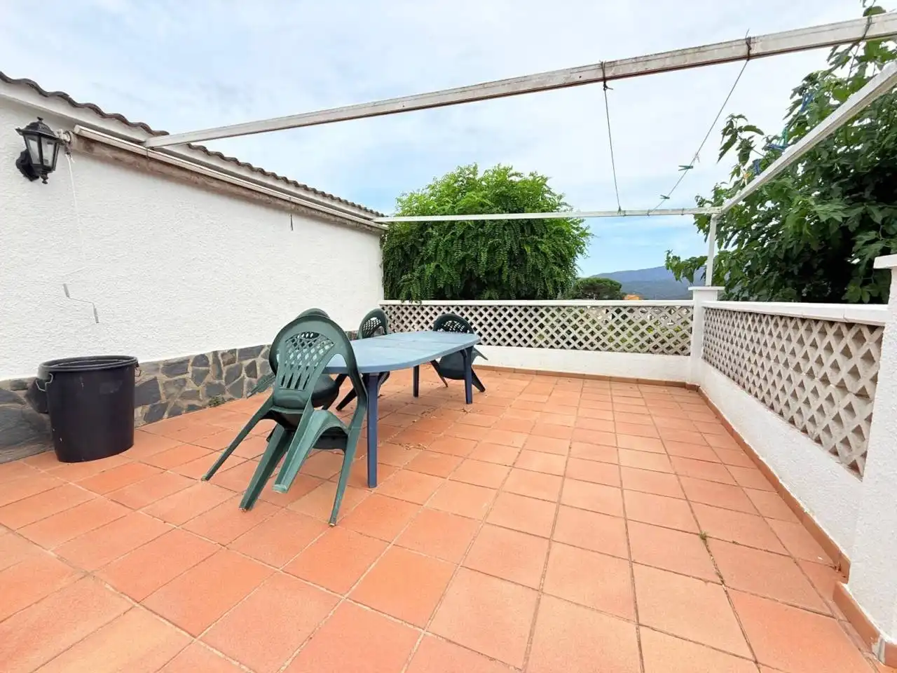 Terraza de Casa o chalet en venta en Riells i Viabrea con Aire acondicionado, Calefacción y Jardín privado