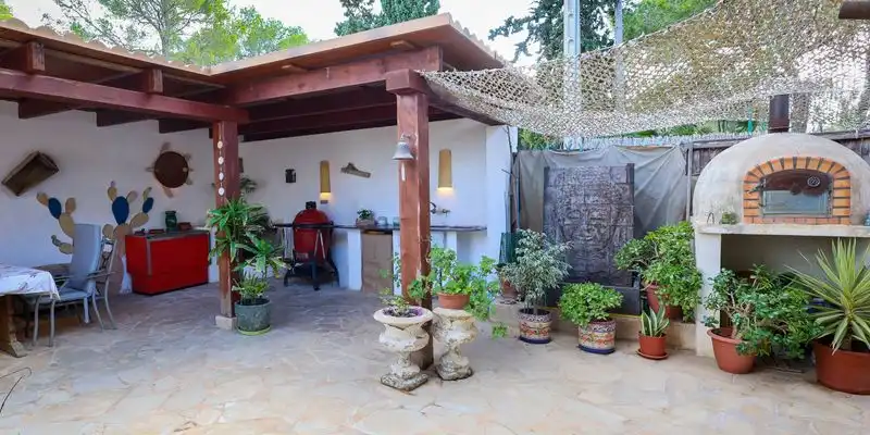 Terrassa de Casa o xalet en venda en Formentera amb Aire condicionat, Jardí privat i Terrassa