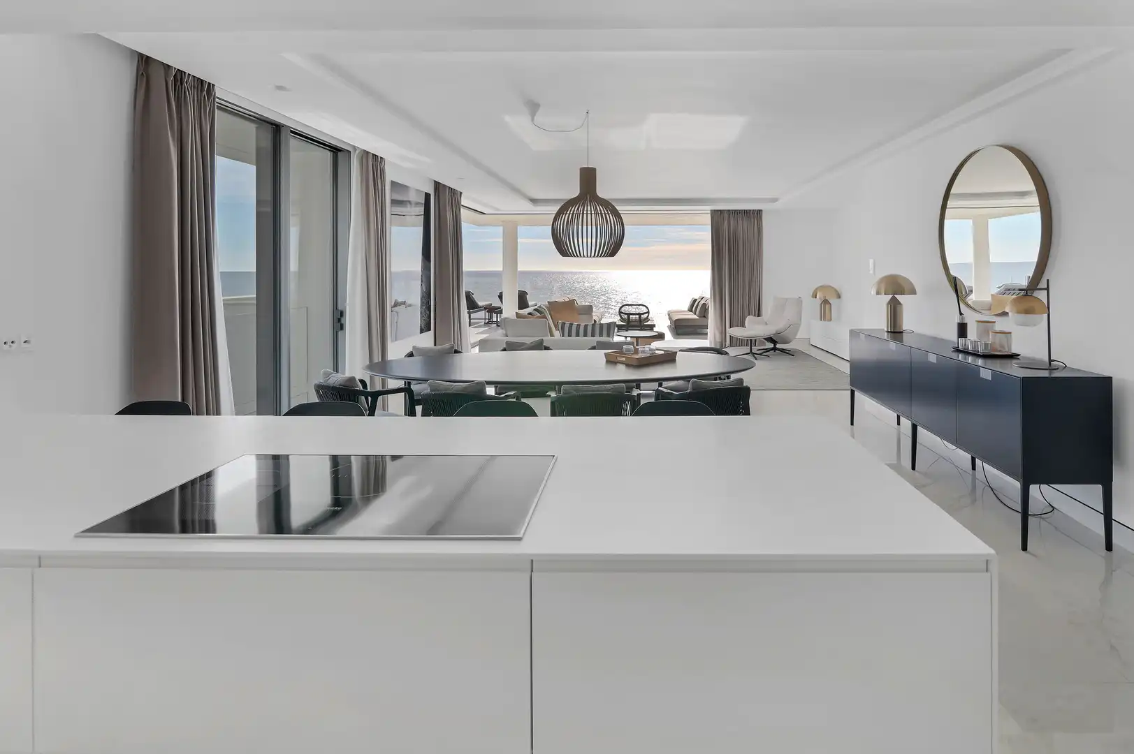 Cocina de Apartamento en venta en Estepona con Aire acondicionado, Calefacción y Parquet