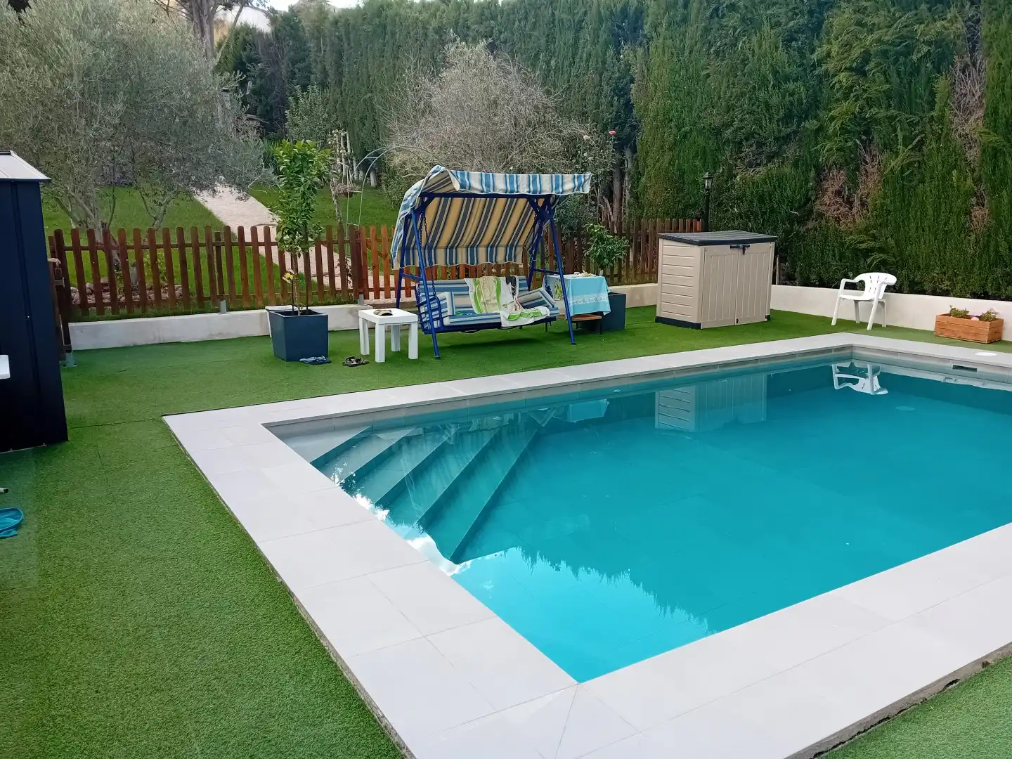 Piscina de Casa o chalet en venta en Picón con Aire acondicionado, Calefacción y Jardín privado