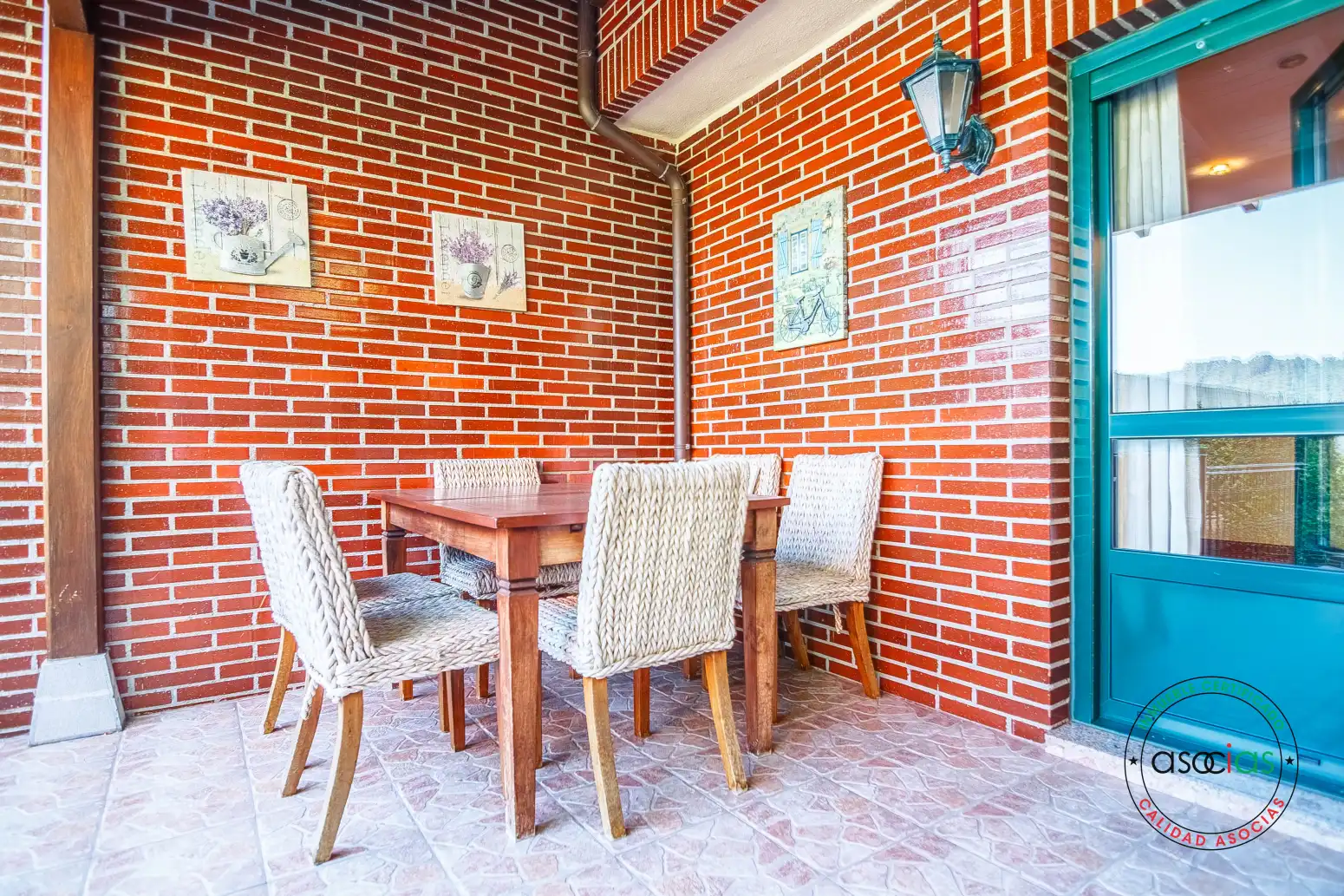 Terraza de Casa adosada en venta en Grado con Calefacción, Jardín privado y Parquet