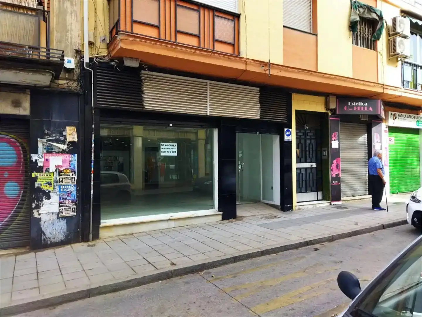 Erdgeschoss zur Miete in Granada mit Klimaanlage und Abstellraum