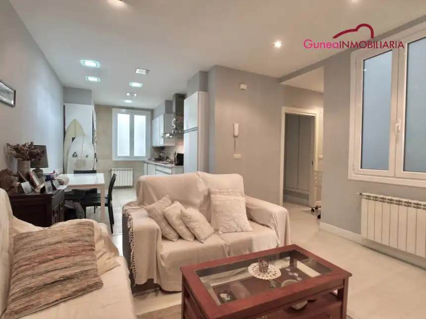 Wohnzimmer von Wohnung zum Verkauf in Donostia - San Sebastián 