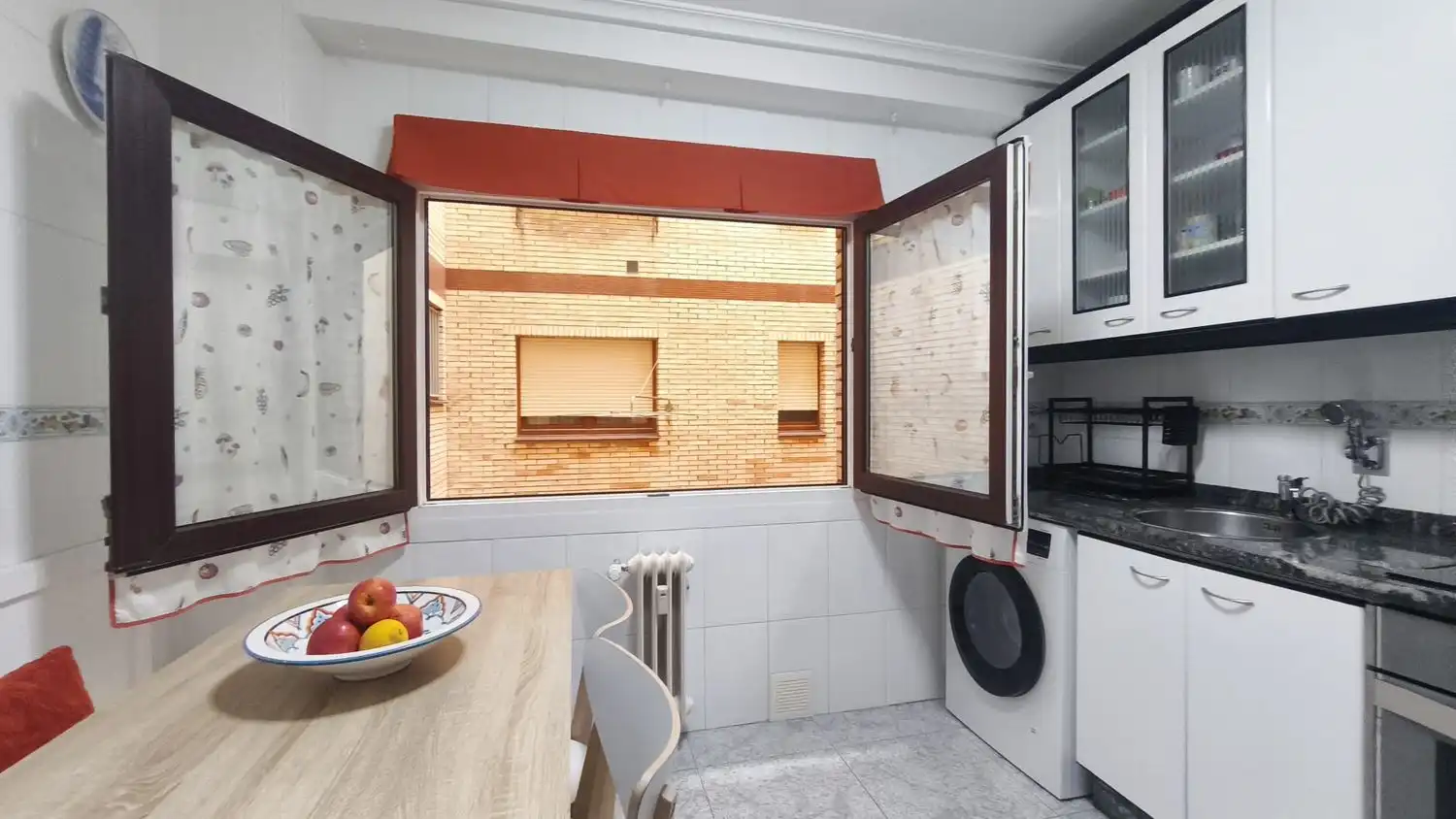 Kitchen of Flat for sale in Gijón   with Heating and Swimming Pool