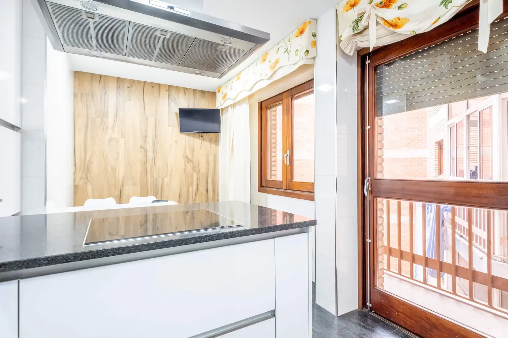 Cocina de Piso de alquiler en Zaragoza con Aire acondicionado, Calefacción y Parquet