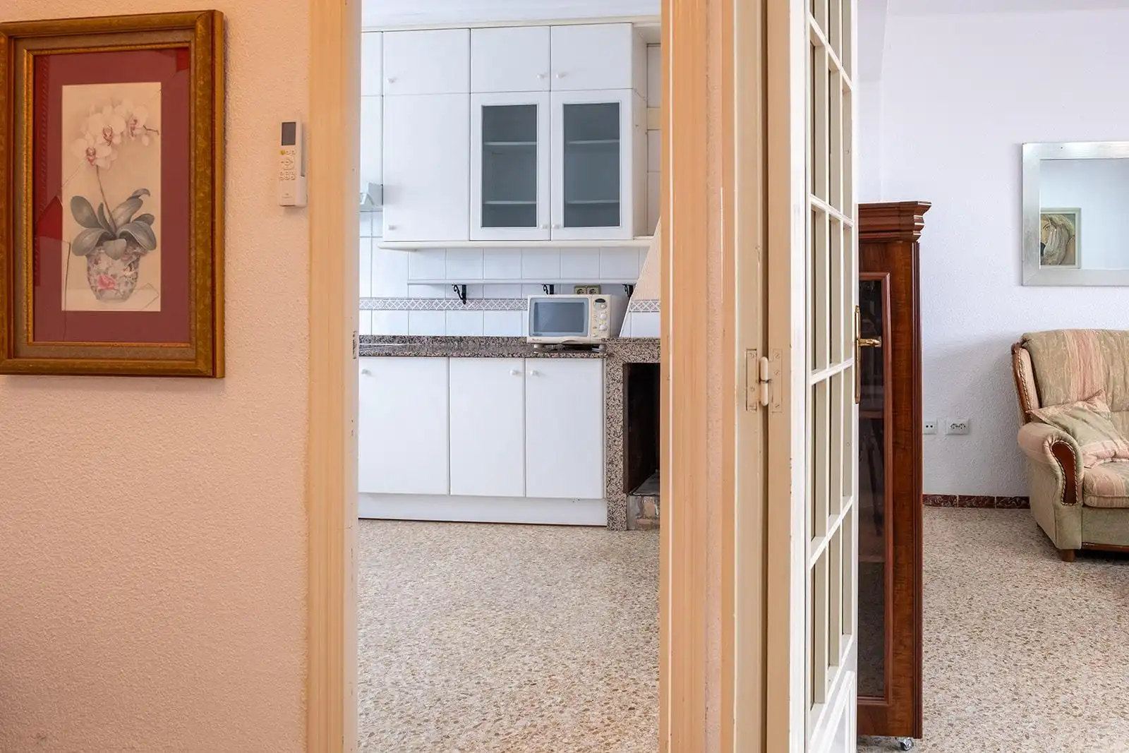 Cuina de Casa o xalet en venda en Torreblanca amb Aire condicionat, Jardí privat i Terrassa
