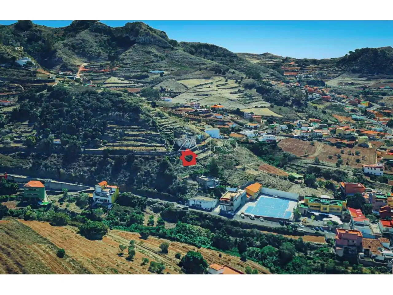 Vista exterior de Casa o xalet en venda en Tegueste amb Jardí privat