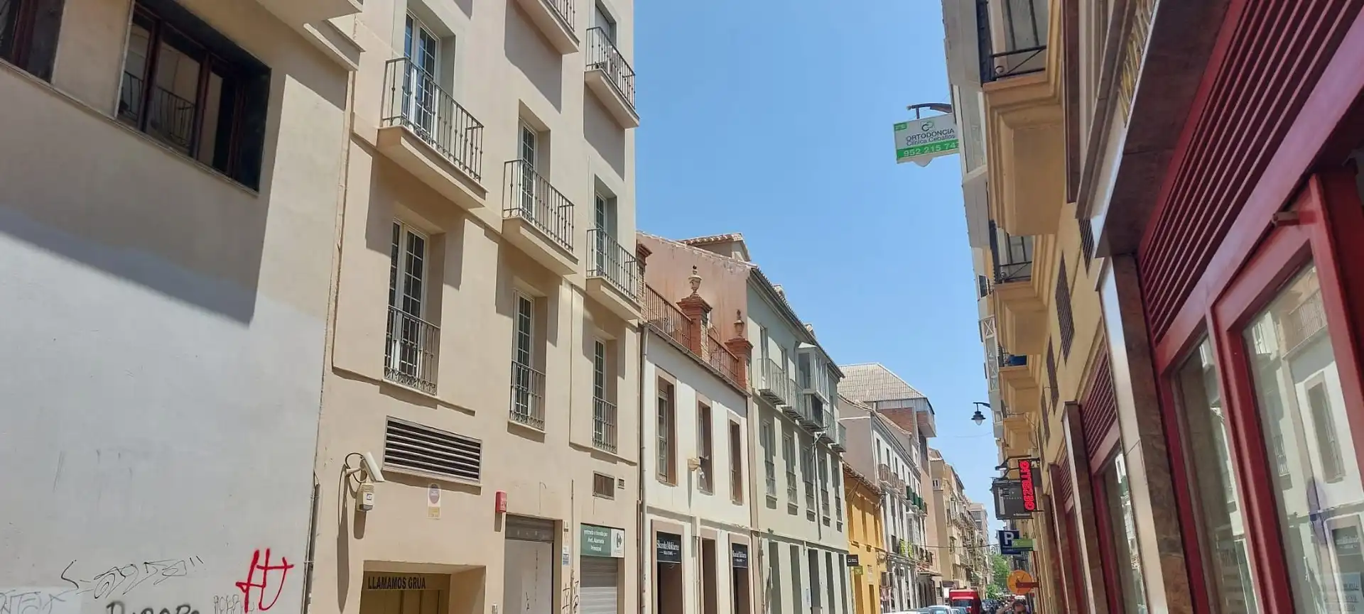 Vista exterior de Local de lloguer en Málaga