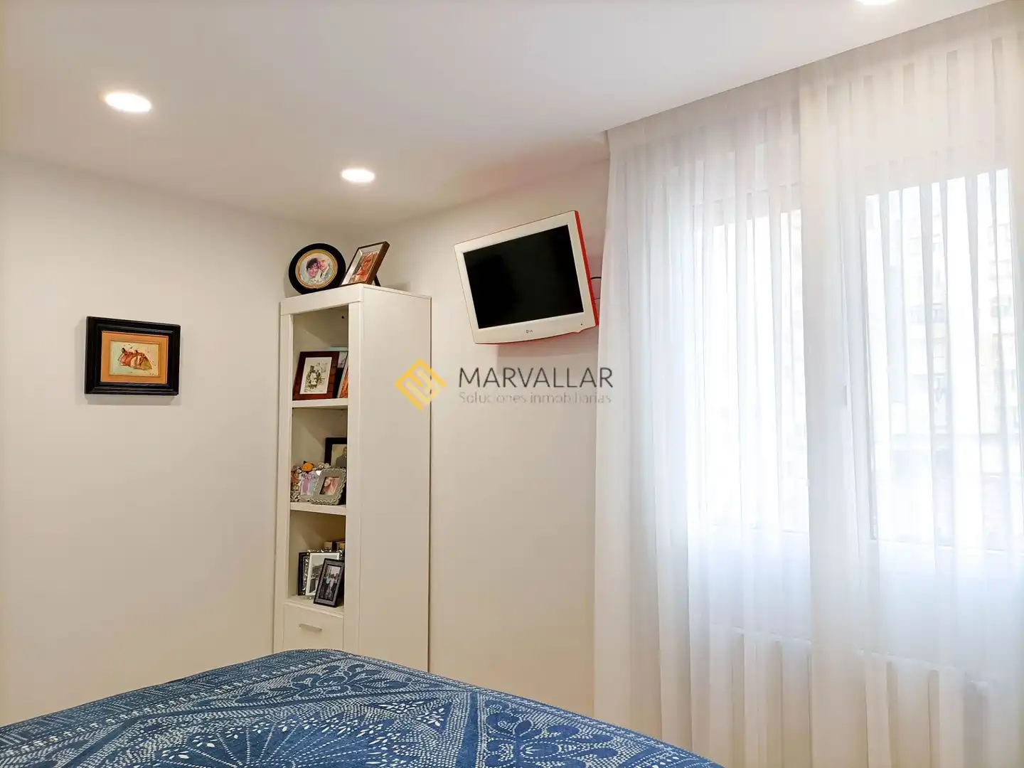 Bedroom of Flat for sale in Santander  with Heating