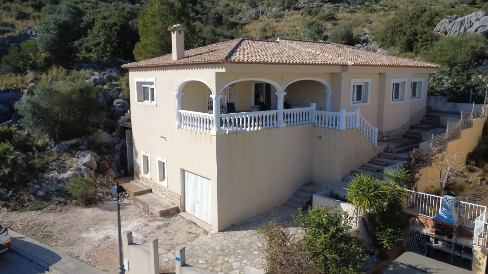 Vista exterior de Casa o chalet en venta en Tormos con Terraza y Trastero