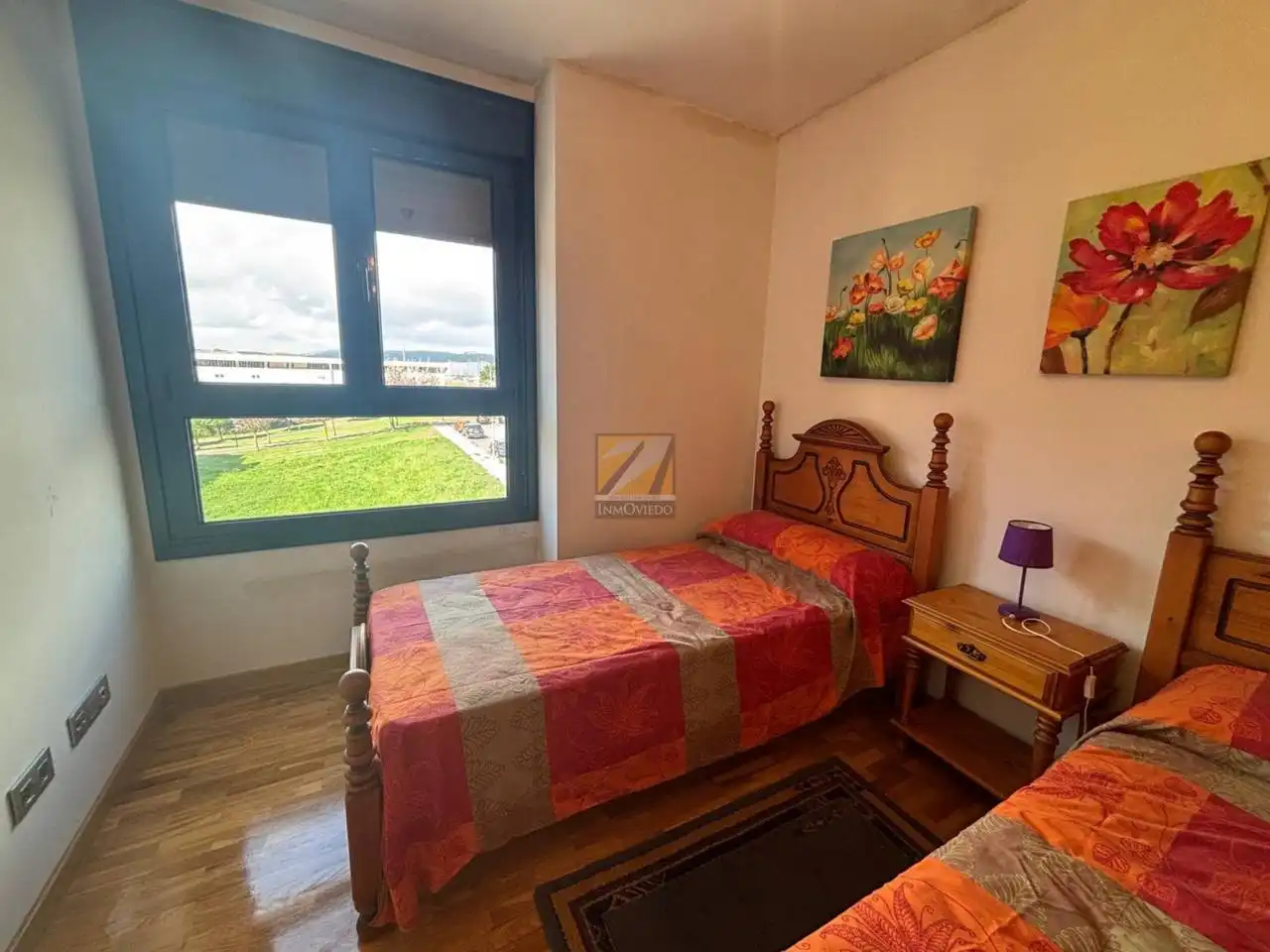 Schlafzimmer von Wohnung zum Verkauf in Gijón  mit Heizung, Abstellraum und Möbliert