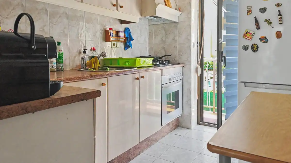Cuina de Apartament en venda en Dénia amb Aire condicionat, Calefacció i Terrassa