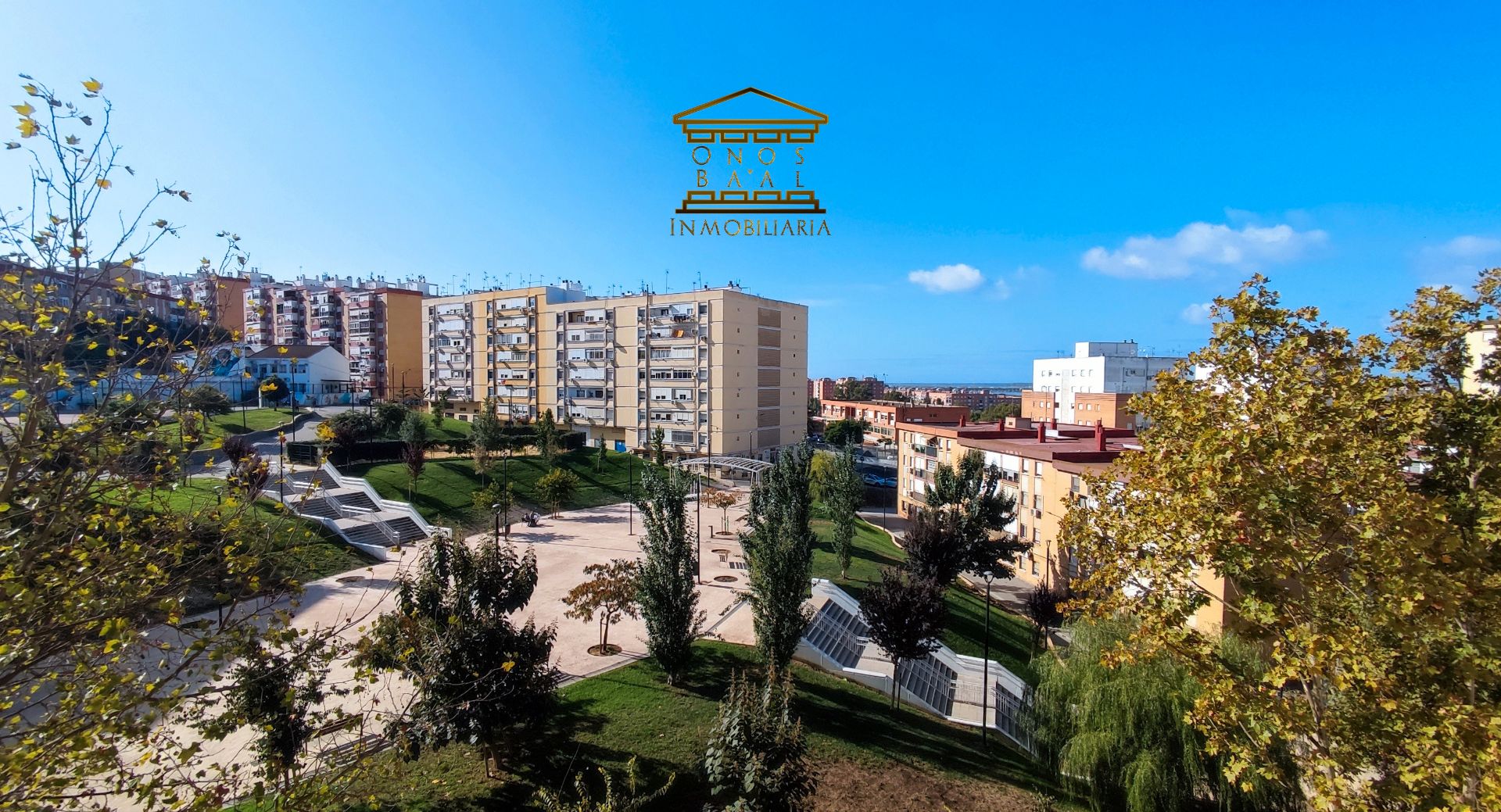 Exterior view of Flat for sale in  Huelva Capital  with Air Conditioner